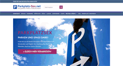 Desktop Screenshot of parkplatz-sex.net