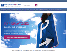 Tablet Screenshot of parkplatz-sex.net